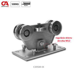 Nerezový vozík MEDIO, nerez bez povrchovej úpravy /AISI304