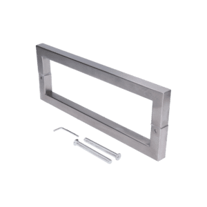 Nerezové madlo (300x60x0,8 mm / 20x20 mm), broušená nerez K320 / AISI304