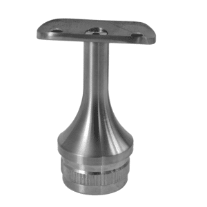 Držák madla pevný na trubku ø 42,4 mm (69x64 mm), broušená nerez K320 /AISI304
