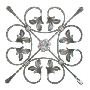 Ornament 340x340mm, profil hladký 12x6mm