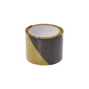 Páska výstražná žlto-čierna, 80mm x 100m