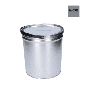 Barva antikorozní polomatná na zinek 5 kg prachově-šedá