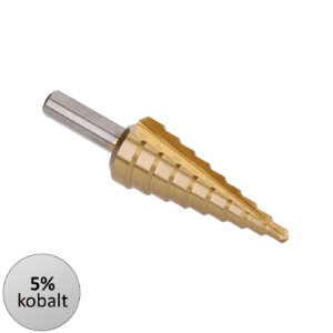 Stupňovitý kuželový vrták K-TiN, ø4-20mm