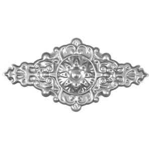 Ornament plechový 405x210 mm, 1 mm