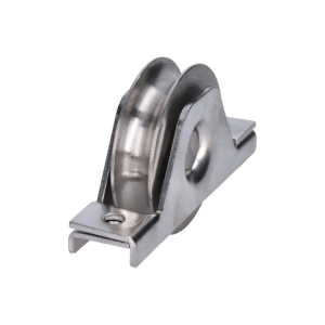 Kladka ø 78mm pre zapustenie do jokla, pre profil C902IX16, nosnosť 400kg, nerez /AISI304