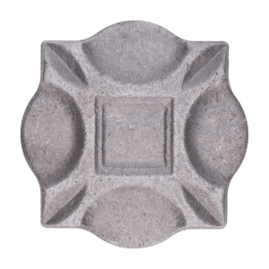 Patka 100 x 100 x 10 mm, bez otvoru