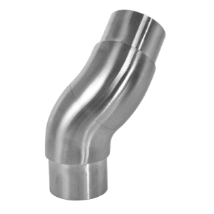 Spojka nastavitelná do 360° na trubku ø 42,4 mm, broušená nerez K320 / AISI304