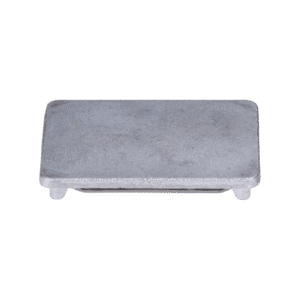 Hliníková zátka, 40x60 mm, bez povrchové úpravy