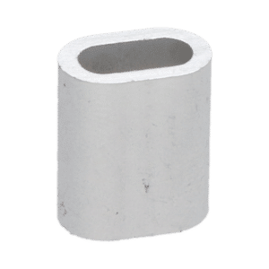 Hliníková lisovací spojka pro 4.0mm lanko