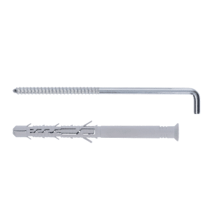 Hmoždinka rámová 10x135 s vrutem 7x155 s hákem