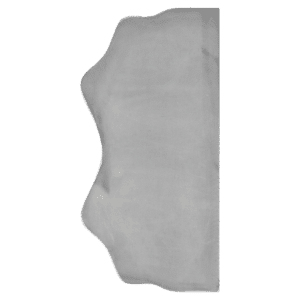 Štít 260x125x3mm bez otvorů, hladký