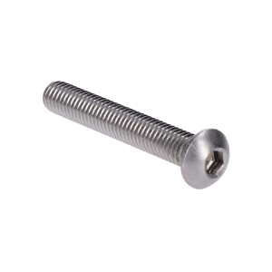 Nerezový šroub (M8x25mm) půlkulatá  hlava, imbus, DIN7380 /AISI304