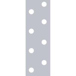 Montážní páska, 25mm x 10m, 1,5mm pozink