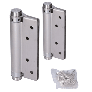Samozatvárací pánt pre krídlové dvere, H - 100mm, nerezový, cena za PÁR