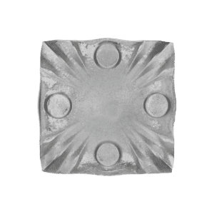 Patka 60 x 60 x 10 mm, tloušťka 3 mm