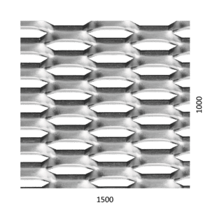 Tahokov Al, kosočtvercové oko, mostík: 5mm, 1500x1000x2mm