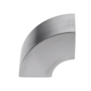 Spoj - koleno 90° (na navarenie) 40x40mm, brúsená nerez K320 /AISI304