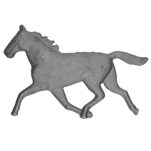 Kůň, dekorace 120*260 , odlitek