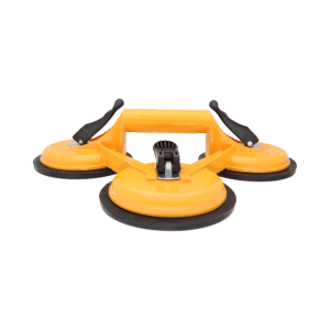 Přísavka na sklo, do 150kg, excentrická, hliník, průměr 120mm, počet přísavek 3