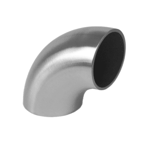 Spoj - koleno 90 ° (k navaření) ø 42,4mm, broušená nerez K320 / AISI304