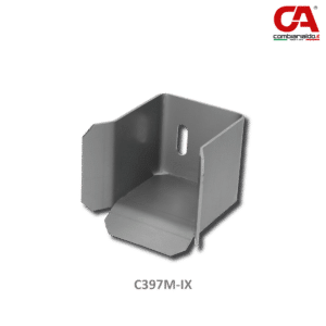 Nerezový doraz Combi Arialdo MEDIO pre samonosnú bránu, nerez bez povrchovej úpravy /AISI304