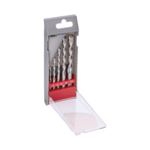 Sada vrtáků do betonu 5 dílná, balení obsahuje vrtáky: 4mm, 5mm, 6mm, 8mm a 10mm