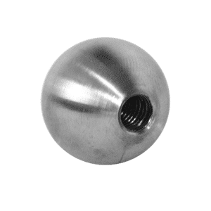 Koule plná se závitem M6 / ø 30mm, broušená nerez K320 / AISI304