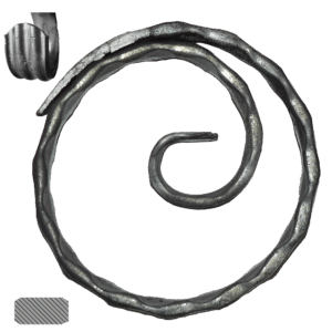 Kruh ø100 mm, 12 x 6 mm, zdobený