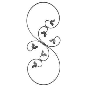 Kovářský ornament H 860 x L 350mm,12 x 12 x 6mm