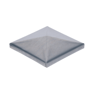 Stříška na sloupek  pozinkovaná 80x80x1,5 mm