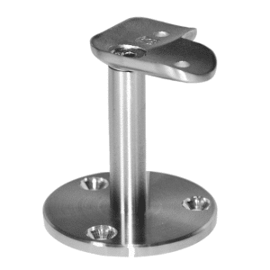 Držák madla (90 ° úhel) na trubku ø42,4 mm, broušená nerez K320 / AISI30