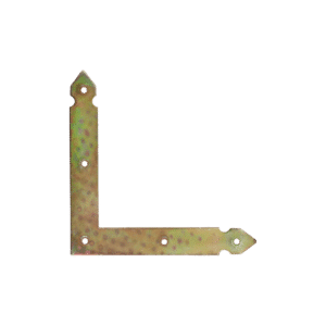 Dekorativní/ozdobnýrohovník 150x150x25mm, 2.5mm pozink, počet 4,5mm dier-5ks