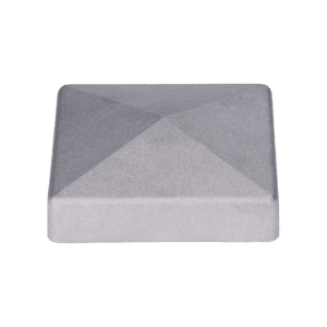 Hliníková stříška, 60x60 mm, bez povrchové úpravy