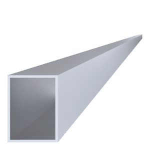 Al jekl 80 x 60 x 3 x 6000 mm, bez povrchové úpravy