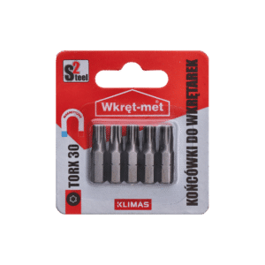 5 dílny blister bitů TX-30, délka 25mm
