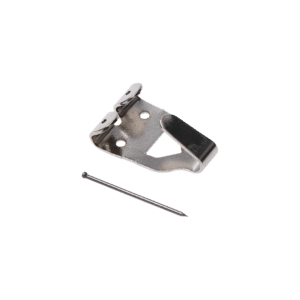 IXA háček dvojitý poniklovaný