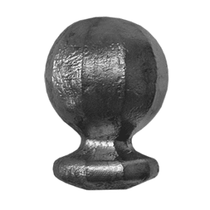 Koule-ukončení H 42 x 30 mm, podstava ø 22mm