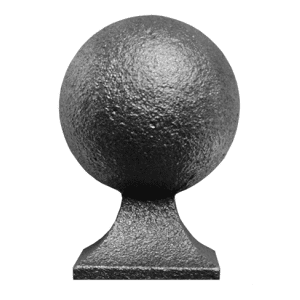 Koule ozdobná L-72 mm, podstavec 40 x 40 mm, plná