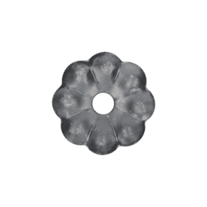 Květ ø 60 mm, tl. 3 mm, otvor ø 10 mm