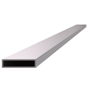 Profil uzavřený 40x10x1.5mm, cena za 1ks (6m), broušená nerez K320 /AISI304
