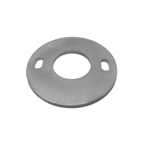 Kotvící plotna (ø80 mm) na trubku ø33,7 mm (otvor ø33,8 mm), bez povrchové úpravy / AISI304