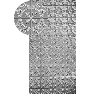 Plech  pozinkovaný, 2000x1000x1,2mm - listy, 3D vzor