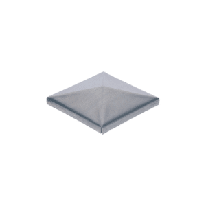 Stříška na sloupek  pozinkovaná 30x30x1,5 mm