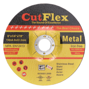 Brusný kotouč na ocel a nerez 150x6,0x22,2