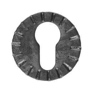 Štítek ke vložce-zdobený ø 50mm, tloušťka 4mm