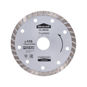 Řezný diamant kotouč Medium ø115x2.2