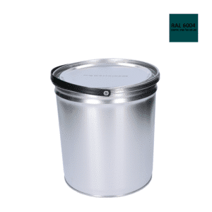 Barva antikorozní polomatná na zinek 5kg modro-zelená