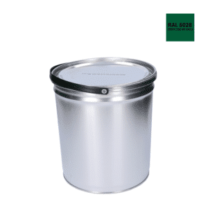 Barva antikorozní polomatná na zinek 5 kg borovicově-zelená