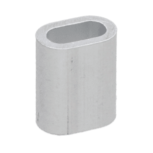 Hliníková lisovací spojka pro 5.0mm lanko