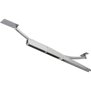 Otočné rameno pre garážové brány s protizávažím